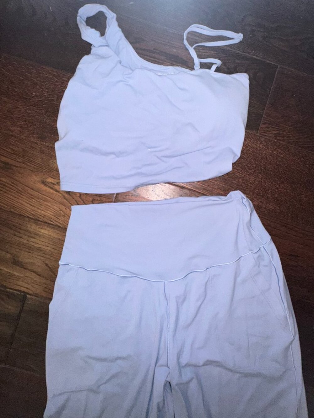 OFFLINE by Aerie Light Blue Matching Workout Set